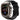 MOFREE Transparent Case with Rubber Band Compatible with Apple Watch Band 45mm, Rugged Band for Apple Watch Series 9 45mm Band Men, Shockproof Clear Protective Bumper Cover with Rubber Strap for_BlackBlack_1