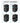 MOMAX 100W Universal Travel Adapter, 5-in-1 GaN International Power Adapter for Laptop, Phone, 2 USB-C PD & 2 USB-A QC Wall Charger, European Travel Plug Adapter for UK/US/AUS/JP, Travel Essentials_black_942
