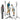 Monopod and Tripod Selfie Stick to Record Golf Swing - Etendable Cell Phone Tripod Stand with Wireless Remote and Phone Holder, Golf Training Aid - Compatible with All iPhone Android Phone_Black_1