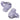Monster Open Ear AC225 Headphones, Bluetooth 6.0 Wireless Earbuds, Stereo Sound, Lightweight Comfort Clip-On Earbuds with ENC Mic for Clear Calls, 36H Playtime, Touch Control, IPX6 Waterproof, Purple_1