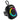 Monster S300 Portable Bluetooth Bike Speaker, IPX7 Waterproof Wireless Shower Speaker with RGB Lights, 10H Playtime, Loud Sound, Bluetooth 6.0, Bike Accessories, TWS, for Outdoors/Travel/Home, Black_1