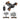 Neewer 3 Wheels Wireless Video Camera Dolly, 3 Speed Motorized Electric Track Rail Slider Dolly Car with Remote Control, Compatible with DSLR Camera Camcorder GoPro iPhone and Android Smartphone_Unknown_1