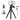 NEEWER Mini Flexible Tripod for iPhone & Camera with Remote/Handle/Phone Holder/Action Camera Adapter, Portable Pocket Desk Tripod for Travel Vlogging Compatible with iPhone GoPro Samsung, TP36_1