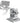 NEEWER Phone Tripod Mount with Arca Type Base, 1/4" Threads, Quick Release Clamp Compatible with iPhone 16 Pro Max S25 Ultra Phone Cage DJI RS4 Mini R4 Pro RS3 Pro RS2 RSC2, Silver, PA124_Silver_1
