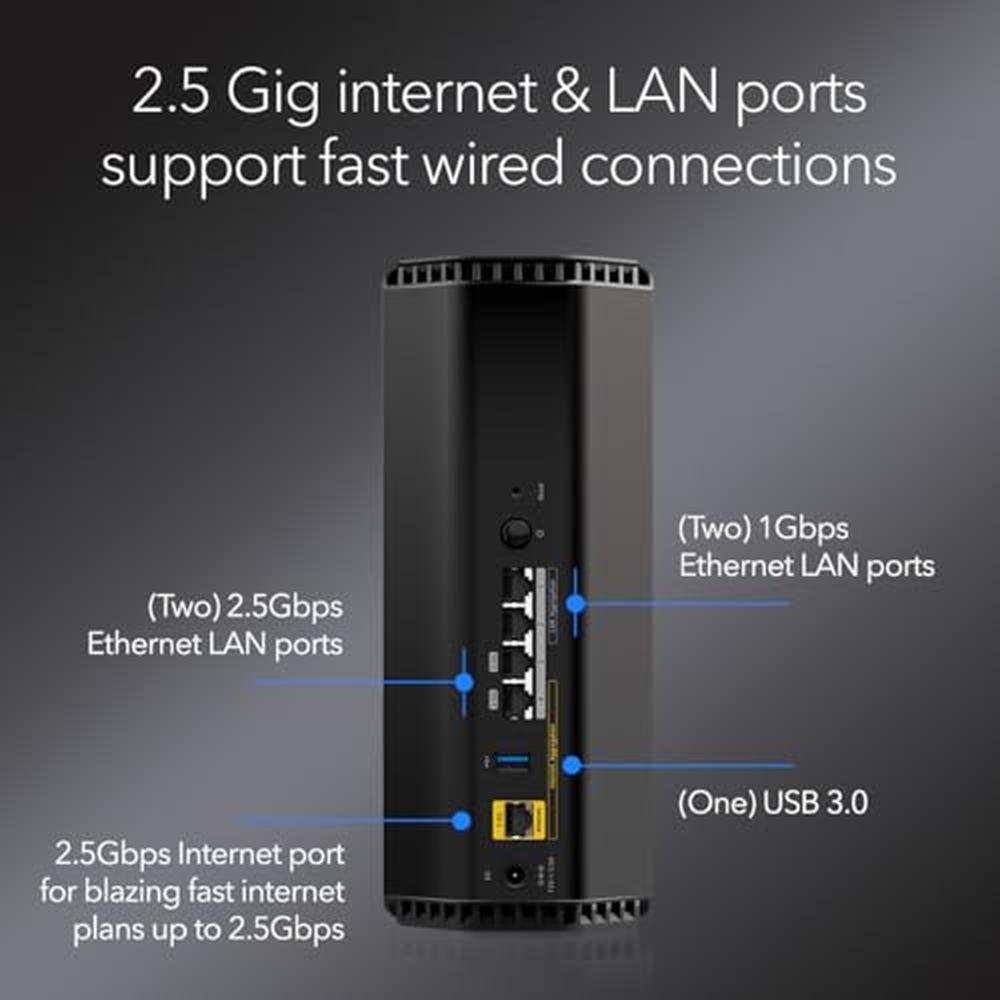 NETGEAR Nighthawk Tri-Band WiFi 7 Router (RS280S) - Router Only, BE920 ...