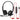 NUBWO HW03 USB Headset with Microphone for PC - Headphones with Microphone for Laptop, Mac, Computer, in-Line Control, Ideal Headset for Work, Office, Classroom, Call Center, Zoom, Skype_USBA_1