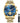 Gold Watches | Olevs Mens Gold Watch Big Face Watch | Luxury Analog Quartz Chronograph Moon Phase Luminous Waterproof