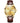 OLEVS Mens Gold Watches Leather,Day Date Watches for Men,Brown Leather Men Watch,Waterproof Watch Ma n Dress Men's Analog Roman Numeral Luminous_Browngoldshellgoldface_1