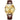 OLEVS Mens Gold Watches Leather,Day Date Watches for Men,Brown Leather Men Watch,Waterproof Watch Ma n Dress Men's Analog Roman Numeral Luminous_Browngoldshellgoldface_1