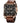 Watches OLEVS | OLEVS Square Brown Leather Chronograph | High-End Fashion Business Watch with Luminous and Waterproof Features