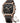 OLEVS Watches for Men Quartz Leather Wrist Watches ChronographFashion Dress Watch Date Waterproof Luminous Casual Square Business_Black_1