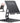 OMOTON Upgraded Adjustable Tablet Stand Holder, Heavy Duty Foldable Portable Monitor Stand, Travel Essentials for iPad Pro/Air/Mini, Surface Pro, 4.7''-15.6', Black_Black_1