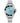 Orizontime Pagani Design Automatic Mechanical Watch, 40mm Black Dial, 100m Water Resistant, Luminous, Rubber Strap, Ceramic Bezel (Sky Blue dial)_skybluedial_1