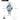 Orizontime Pagani Design Automatic Mechanical Watch, 40mm Black Dial, 100m Water Resistant, Luminous, Rubber Strap, Ceramic Bezel (Sky Blue dial)_skybluedial_1900