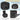 OUUTMEE Speaker Tote Bag Compatible with JBL Party Box Encore Essential, Portable Speaker Carry Case_DarkBlack_192