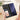 OWOISS Wallet Case for Samsung Galaxy S25 Ultra, Luxury Fashion Flip Leather Cover with Mirror Metal Chain Strap Stand Phone Case,Black,S25 Ultra_Black_686