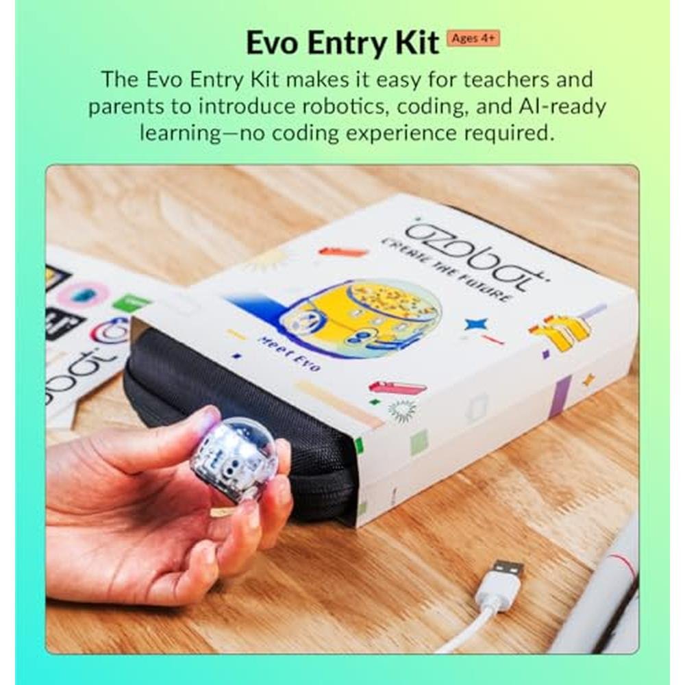 Ozobot Evo | Ozobot Evo Entry Kit Interactive STEM Coding Robot ...