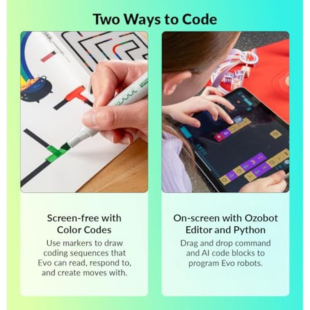 Ozobot Evo | Ozobot Evo Entry Kit Interactive STEM Coding Robot ...