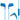 PANASONIC ErgoFit Earbud Headphones with Microphone and Call Controller Compatible with iPhone, Android and Blackberry - RP-TCM125-A - In-Ear (Blue)_1