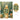PASOY Womens Square Dial Gold Watch Elegant Minimalist Design Quartz Green Dial Fashionable Colors Bracelet Waterproof Sport Watch_GoldGreen_683