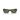 Persol Unisex PO2803S Rectangular Sunglasses, Black/Green Polarized, 58 mm_3360