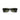Persol Unisex PO2803S Rectangular Sunglasses, Black/Green Polarized, 58 mm_3362