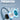 Philips SHS3200BL Flexible Earhook Headphones, Blue_232