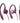 Philips SHS3200PK Flexible Earhook Headphones, Pink_1