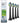 Philips Sonicare Optimal Whitening Black BrushSync Heads (Compatible with All Philips Sonicare Handles), 4 Pack_1