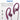 Philips USB-C Wired Earbuds with Microphone & in-Line Control, Over Ear Earhook, Compatible with iPhone 15 & 16, Samsung, Android Type-C Phones, Secure Fit Sports Running Headset, PINK_115