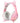 PHNIXGAM Cat Ear Gaming Cute Headset, Wired Over-Ear Headphones with Retractable Microphone, Surround Sound, LED Backlight for PS4, PS5, PC, Mobile Phone (Light Pink)