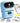 Phomemo Barcode Label Printer - M110 Label Maker Portable Bluetooth Label Maker Machine for Small Business, Barcode, Address, Logo, Clothing, Jerwery, Thermal Printer Compatible with Phones & PC, Blue_1