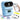 Phomemo Barcode Label Printer - M110 Label Maker Portable Bluetooth Label Maker Machine for Small Business, Barcode, Address, Logo, Clothing, Jerwery, Thermal Printer Compatible with Phones & PC, Blue_1