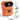 Phomemo Barcode Printer - M110 Label Maker Machine Wireless Bluetooth Themal Label Printer for Small Business, School, Barcode, Address, Jewelry, Clothing, Organizing, Orange_1