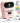 Phomemo Label Printer - M110 Thermal Label Printer Barcode Label Maker Mini Bluetooth Sticker Printer for Small Business, Home, Office, Logo, Address, Name Tag, Clothing, Organizing, Pink_1