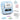 Phomemo M250 Label Maker, 3" Thermal Barcode & Address Printer - Portable Label Maker for School, Business, Home & Logos, Sticker Printer Compatible with Phones & PCs, with 100 Labels, 40x30mm, Blue_1