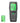 Pinless Moisture Meter for Wood Concrete Digital Moisture Tester with 3-Color LCD Display, Audible Alarm & HOLD Function Ideal for Firewood, Lumber, Home Inspections (Green)_Green_1