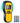 Pinless Moisture Meter - Povlen Wood Moisture Meter Digital Moisture Detector for Lumber Drywall Firewood Masonry Woodworking Plaster Floor Concrete Building with LCD Display Sound Alarm_BlackOrange_1