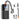Portable Cordless Tire Inflator Automatic Pressure Gauge,Digital dispaly USB Rechargeable Electric Tire Pump, Low Noise Multi-Functional 6000mAh Air Compressor with LED Light for Car Bike Motorcycle_DarkBlack_1