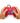PowerA Nano Enhanced Wired Controller for Xbox Series X|S - Red Sky, portable, compact, gamepad, hall effect thumbsticks, gaming controller, works with Xbox One and Windows 10/11_173