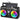 PRUNUS 750 AM FM Radio Portable with Bluetooth Dual Speakers, USB/TF Card Playback, USB-C/Solar Rechargeable Radios, Bluetooth Radio, Transistor Radios Portable AM FM, Black_1