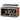 PRUNUS J-177 Retro Vintage Alarm Clock Radio with Fast Wireless Charging, Dual Alarms, Snooze, Large LED Display,Dimmer Control,Auto-Dimming,Retro Clock for Bedroom, Gold_1