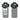 PULUZ For Insta 360 x3 Lens Protector, Dual Lens Guards for Insta360 X3 Protective Case Optical Tempered Glass Camera Accessories for Insta 360 x3 Accessories Waterproof (Upgrade)_Black_1