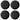 Pyle PDIC81RDBK 8 Inch 250 Watts Flush in-Wall in-Ceiling Black Speakers, with 2 Way Stereo Sounds, Ideal for Custom Installations, Pack of 4_1