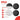 Pyle PDIC81RDBK 8 Inch 250 Watts Flush in-Wall in-Ceiling Black Speakers, with 2 Way Stereo Sounds, Ideal for Custom Installations, Pack of 4_32