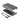 Qwiizlab Fanless 40Gbps USB4 SSD Enclosure with Aluminum Chasiss, Compatible with Thunderbolt 5/4/3. Supports PCIe M.2 NVMe up to 8TB, Gray (SSD Not Included)_Gray_1