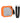 Qwiizlab M.2 2230 SSD NVMe Enclosure, 10Gbps USB 3.2 Gen 2 Type-C, Fits M Key up to 2TB, Supports PCIe UASP, Rugged Aluminum Case (Orange), SSD Not Included_Orange_1