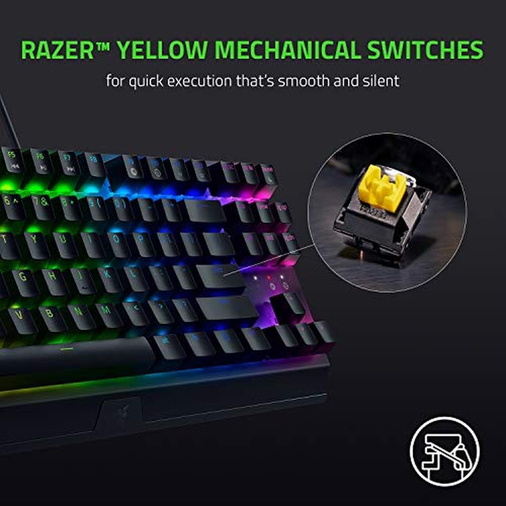 Mechanical Razer | Razer BlackWidow V3 TKL Mechanical Gaming Keyboard ...