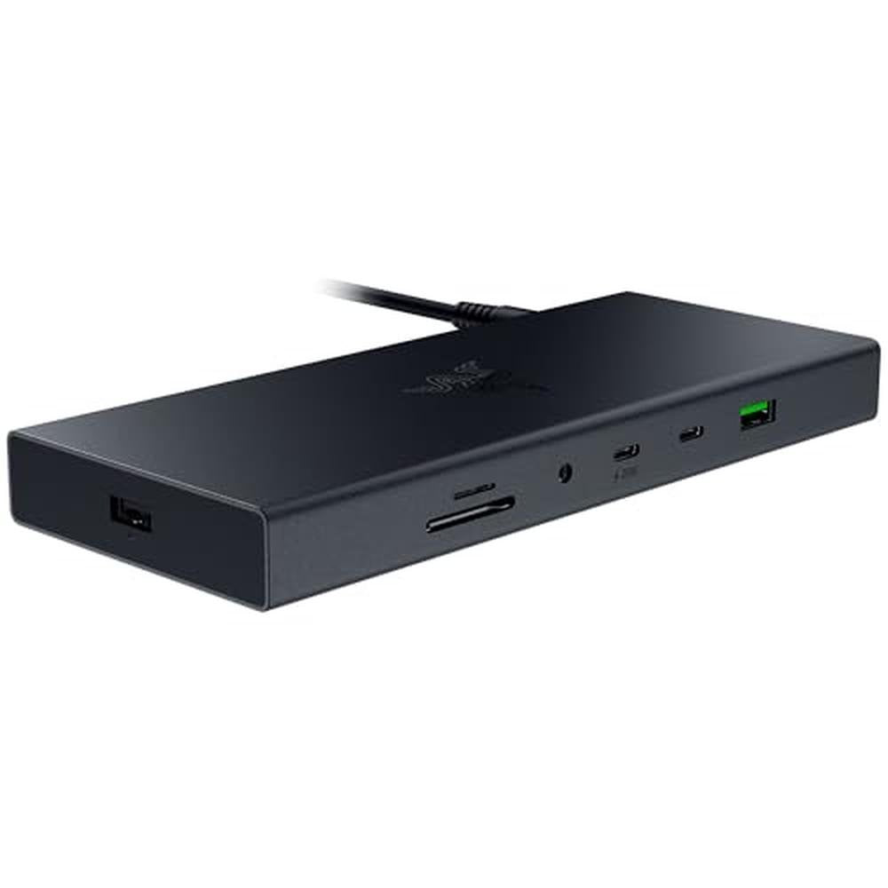Razer USB 4 Dock: 14 Ports (Type C, Type A, HDMI, DP, Ethernet, SD, 3 ...