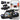 REDTIGER 4 Channel 360 View Dash Cam, Dual STARVIS 2, 2.5K*2+1080P*2 Dashcam Front and Rear Inside Left Right, 5.8GHz WiFi, 8 IR Lights Night Vision, 4 Adjustable Lenses, Included 128GB Card (VP40)_1